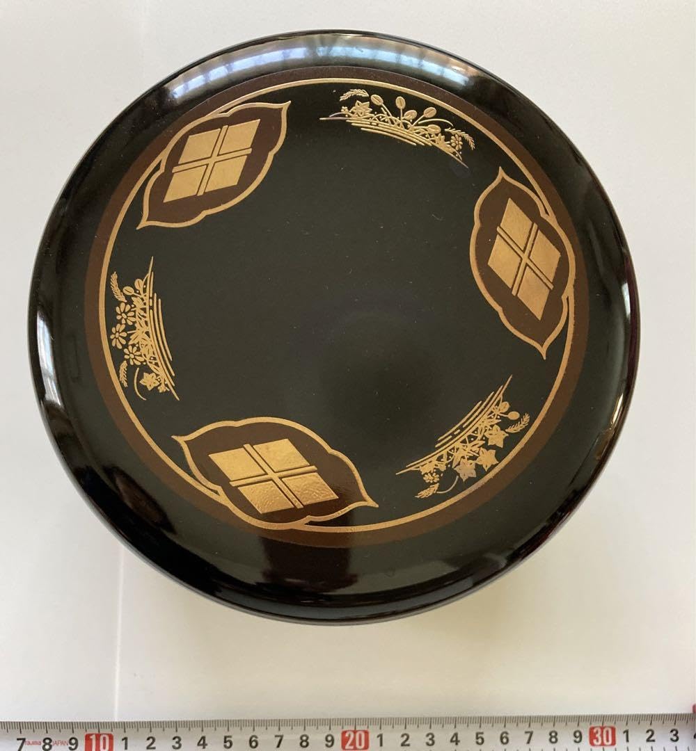 【お値下げ】　【新品】秀衡塗り／黒塗秀衡秋草／重箱／漆芸／漆塗り／民芸／伝統工芸 Amazon.co.jp: 秀衡塗り／黒塗秀衡秋草／重箱／漆芸／漆塗り／民芸